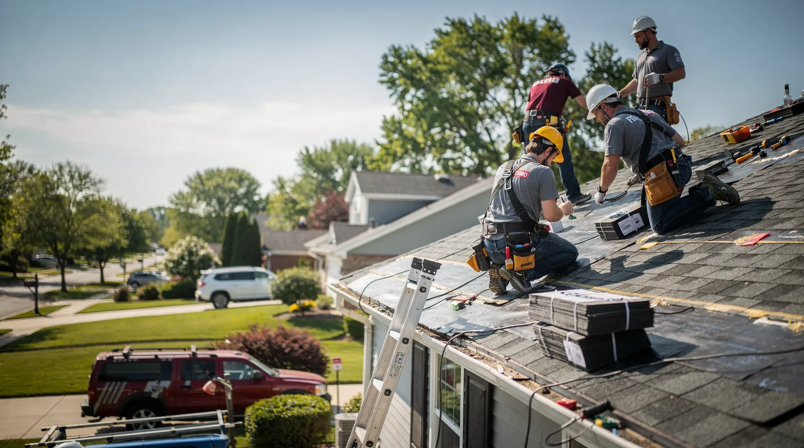 Roof Repair in Vandalia, IL around you